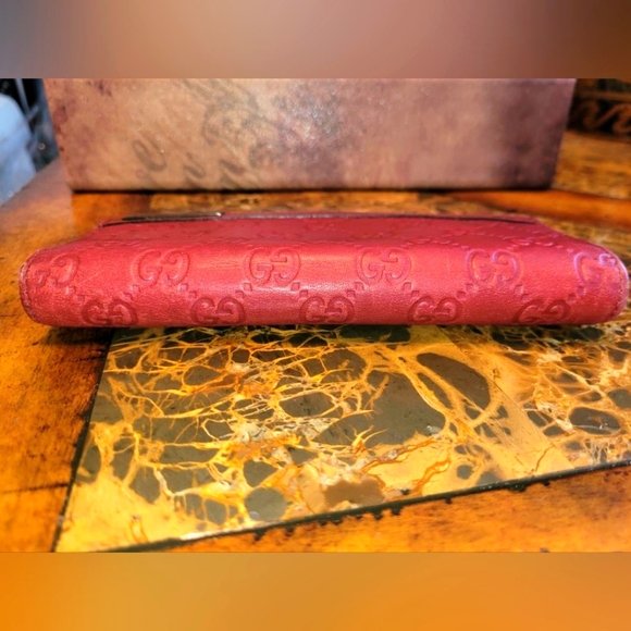 Gucci long wallet in Red - Picture 5 of 10
